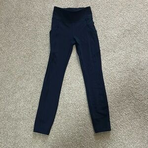 navy lululemon leggings